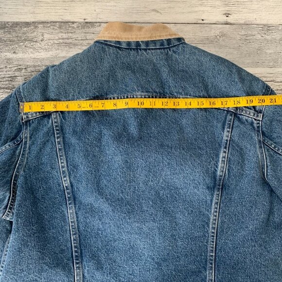 Vintage Denver Haynes Sherpa Lined Jean Jacket - Picture 11 of 14